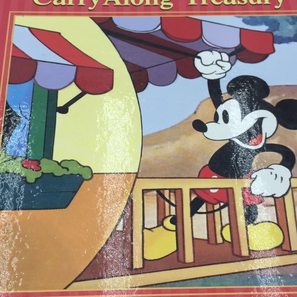 Disney Mickey Mouse Carry Along Treasury Cartoons - Picture 12 of 13